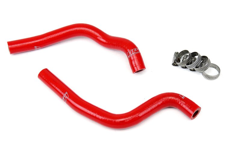 57-1370-RED Radiator Hose Kit, High-Temp 3-Ply Reinforced Silicone, Replace OEM Rubber Radiator Coolant Hoses