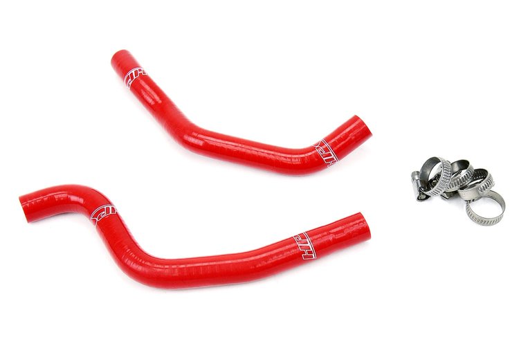 57-1373-RED Radiator Hose Kit, High-Temp 3-Ply Reinforced Silicone, Replace OEM Rubber Radiator Coolant Hoses