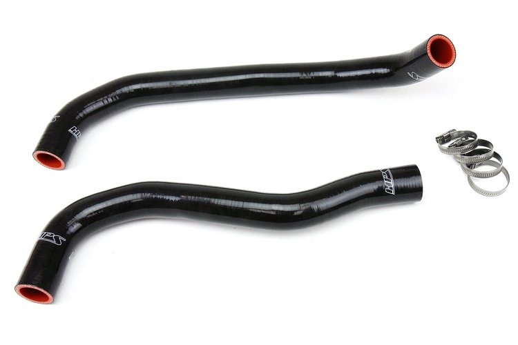 57-1383-BLK Radiator Hose Kit, High-Temp 3-Ply Reinforced Silicone, Replace OEM Rubber Radiator Coolant Hoses