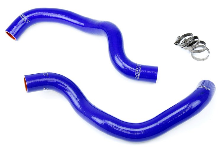 57-1384-BLUE Radiator Hose Kit, High-Temp 3-Ply Reinforced Silicone, Replace OEM Rubber Radiator Coolant Hoses