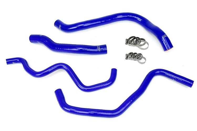 57-1390-BLUE Coolant Hose Kit, High-Temp 3-Ply Reinforced Silicone, Replace Rubber Radiator Heater Coolant Hoses