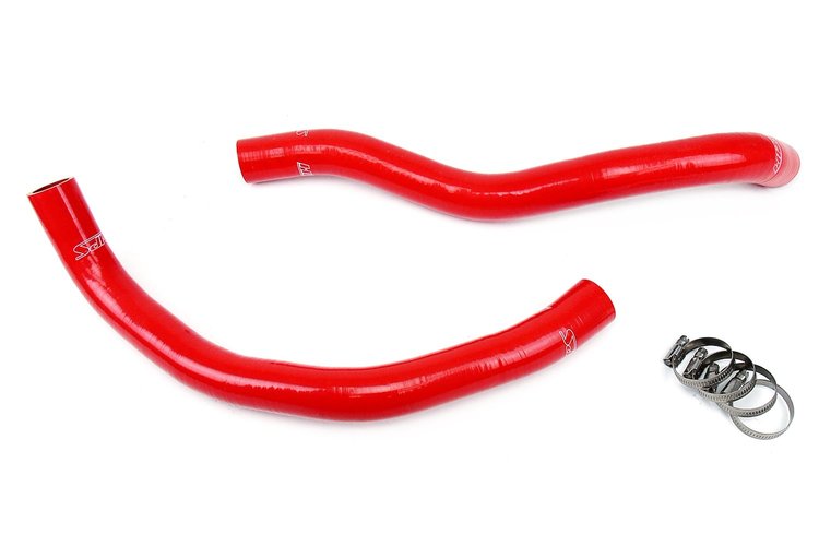 57-1391-RED Radiator Hose Kit, High-Temp 3-Ply Reinforced Silicone, Replace OEM Rubber Radiator Coolant Hoses