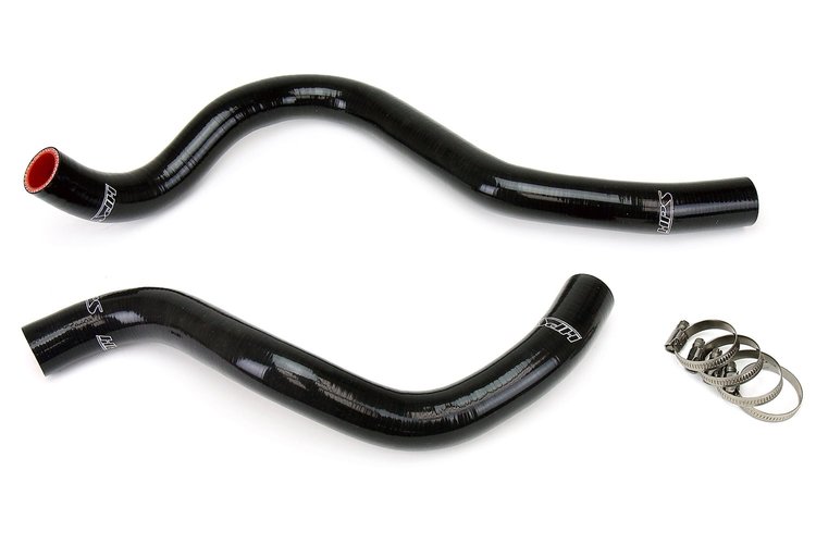 57-1393-BLK Radiator Hose Kit, High-Temp 3-Ply Reinforced Silicone, Replace OEM Rubber Radiator Coolant Hoses