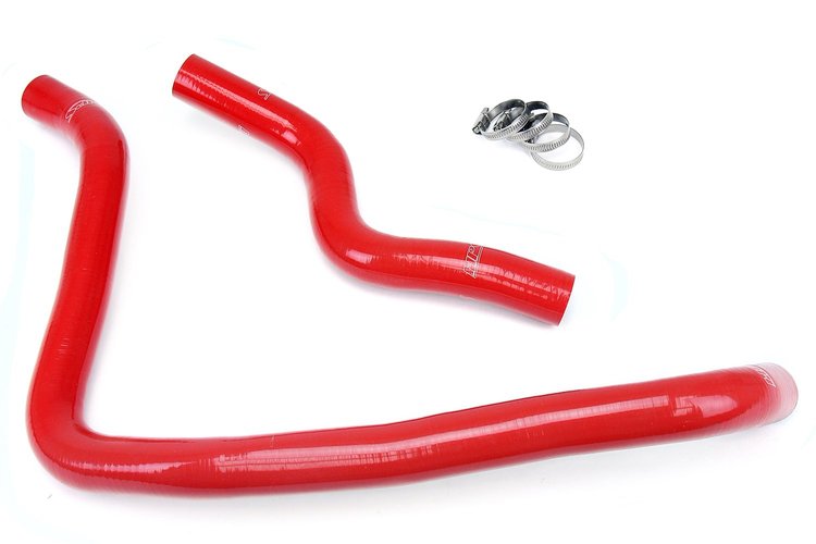 57-1394-RED Radiator Hose Kit, High-Temp 3-Ply Reinforced Silicone, Replace OEM Rubber Radiator Coolant Hoses