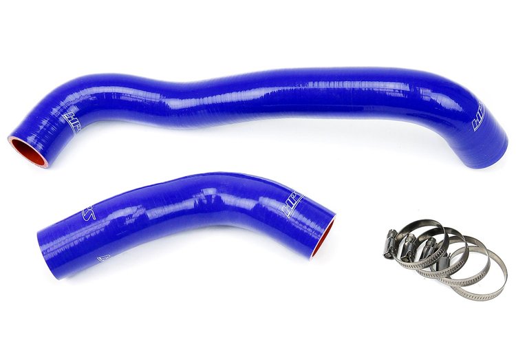 57-1395-BLUE Radiator Hose Kit, High-Temp 3-Ply Reinforced Silicone, Replace OEM Rubber Radiator Coolant Hoses