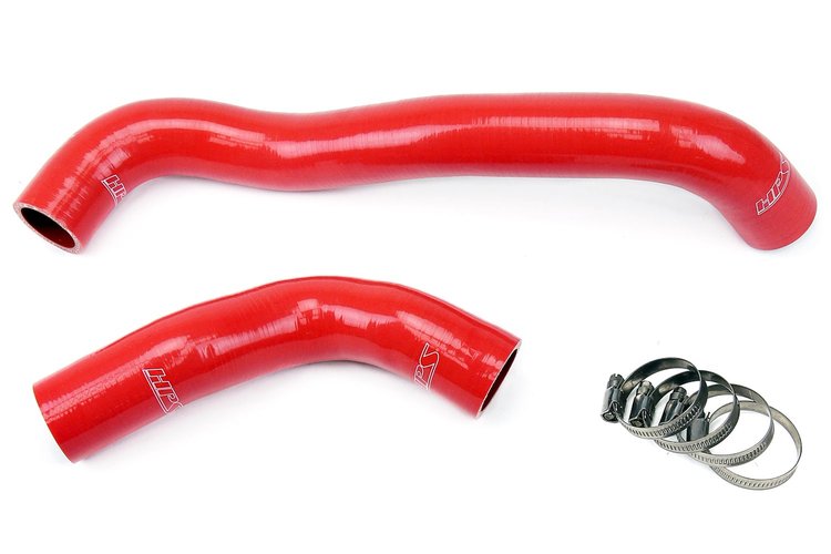 57-1395-RED Radiator Hose Kit, High-Temp 3-Ply Reinforced Silicone, Replace OEM Rubber Radiator Coolant Hoses