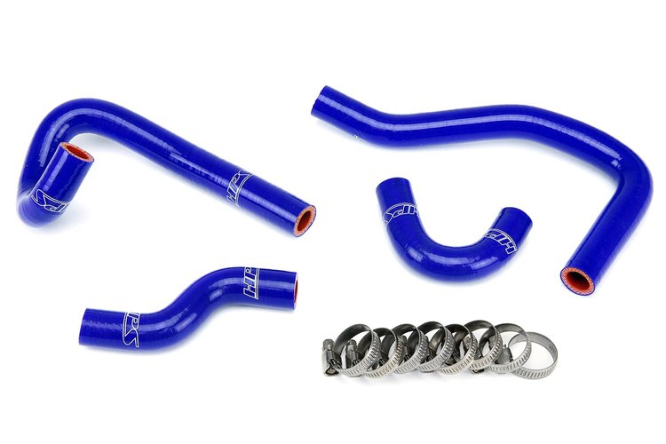57-1396-BLUE Heater Hose Kit, High-Temp 3-Ply Reinforced Silicone, Replace OEM Rubber Heater Coolant Hoses