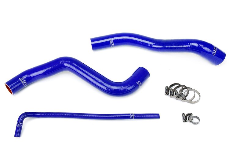 57-1399-BLUE Radiator Hose Kit, High-Temp 3-Ply Reinforced Silicone, Replace OEM Rubber Radiator Coolant Hoses