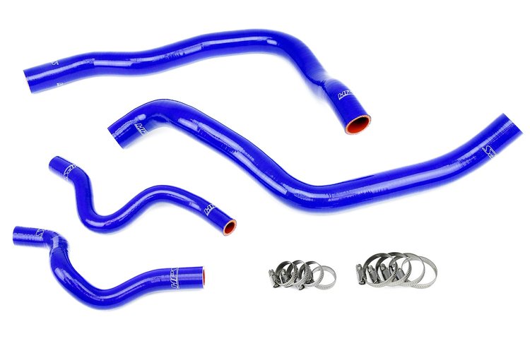 57-1417-BLUE Radiator Hose Kit, High-Temp 3-Ply Reinforced Silicone, Replace OEM Rubber Radiator Coolant Hoses