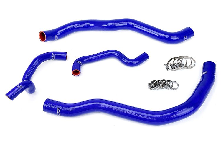 57-1418-BLUE Radiator Hose Kit, High-Temp 3-Ply Reinforced Silicone, Replace OEM Rubber Radiator Coolant Hoses