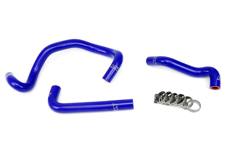 57-1422-BLUE Heater Hose Kit, High-Temp 3-Ply Reinforced Silicone, Replace OEM Rubber Heater Coolant Hoses