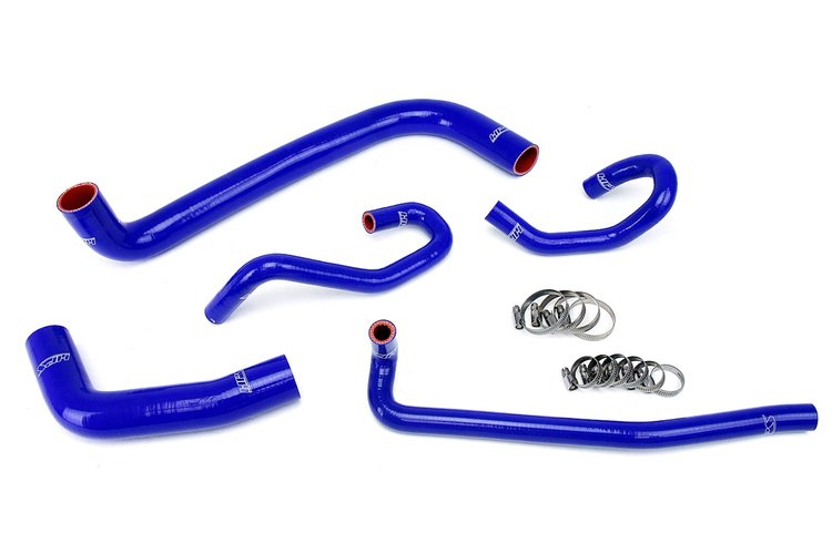 57-1425-BLUE Coolant Hose Kit, High-Temp 3-Ply Reinforced Silicone, Replace Rubber Radiator Heater Coolant Hoses