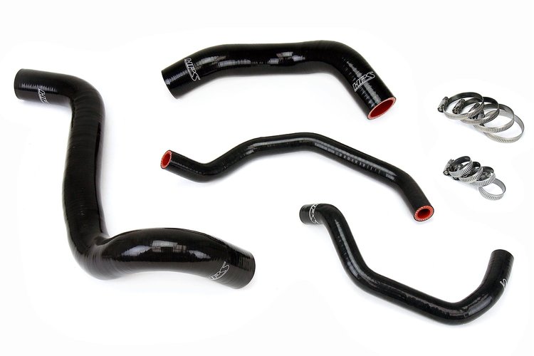 57-1426-BLK Coolant Hose Kit, High-Temp 3-Ply Reinforced Silicone, Replace Rubber Radiator Heater Coolant Hoses