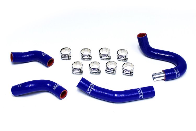 57-1436-RED Heater Hose Kit, High-Temp 3-Ply Reinforced Silicone, Replace OEM Rubber Heater Coolant Hoses