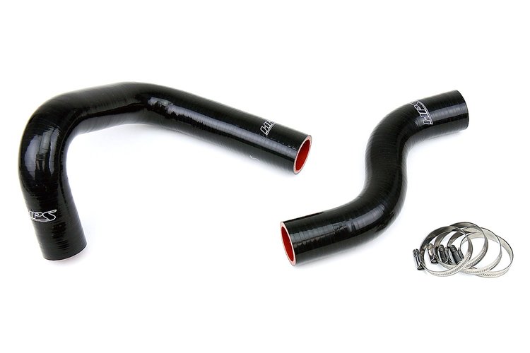 57-1450-BLK Radiator Hose Kit, High-Temp 3-Ply Reinforced Silicone, Replace OEM Rubber Radiator Coolant Hoses