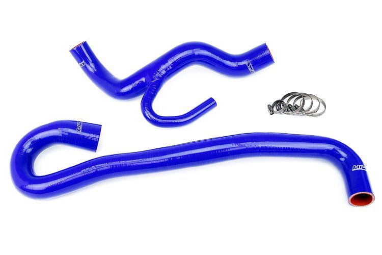 57-1456-BLUE Radiator Hose Kit, High-Temp 3-Ply Reinforced Silicone, Replace OEM Rubber Radiator Coolant Hoses
