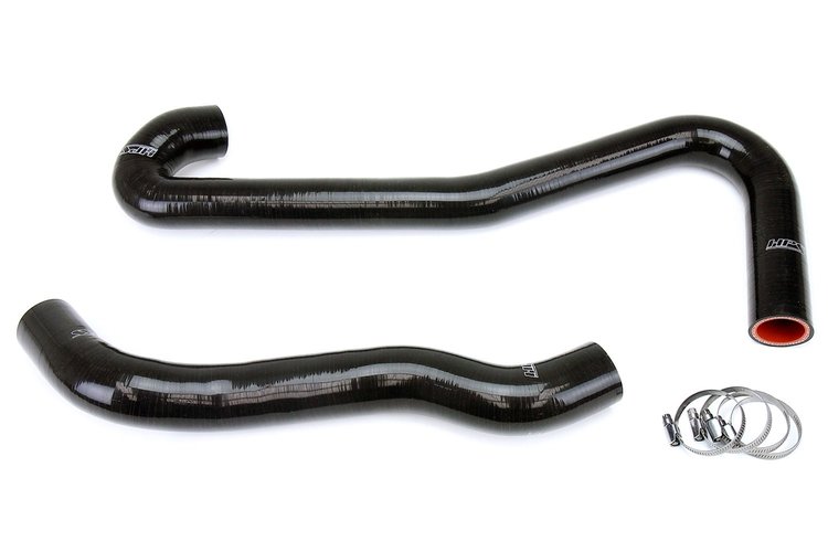 57-1460-BLK Radiator Hose Kit, High-Temp 3-Ply Reinforced Silicone, Replace OEM Rubber Radiator Coolant Hoses