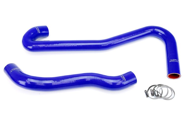 57-1460-BLUE Radiator Hose Kit, High-Temp 3-Ply Reinforced Silicone, Replace OEM Rubber Radiator Coolant Hoses