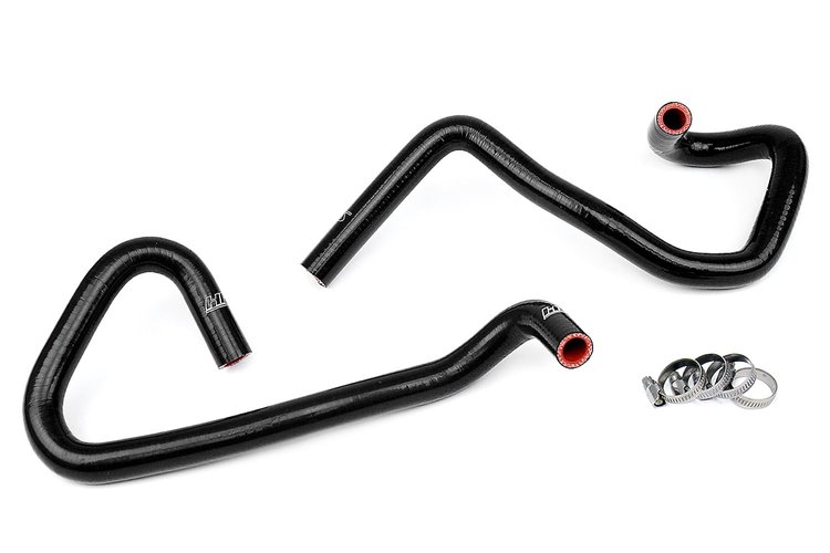 57-1470-BLK Heater Hose Kit, High-Temp 3-Ply Reinforced Silicone, Replace OEM Rubber Heater Coolant Hoses