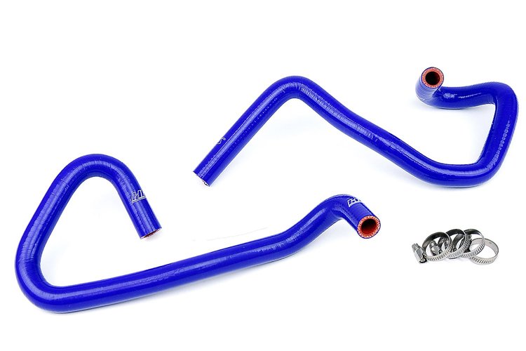 57-1470-BLUE Heater Hose Kit, High-Temp 3-Ply Reinforced Silicone, Replace OEM Rubber Heater Coolant Hoses