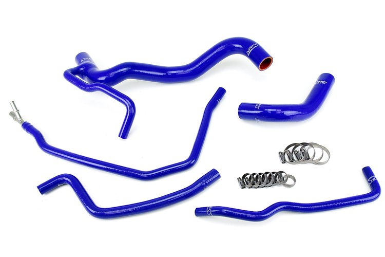 57-1479-BLUE Radiator Hose Kit, High-Temp 3-Ply Reinforced Silicone, Replace OEM Rubber Radiator Coolant Hoses