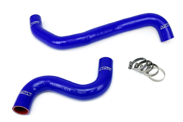57-1502-BLUE Coolant Hose Kit, High-Temp 3-Ply Reinforced Silicone, Replace Rubber Radiator Heater Coolant Hoses