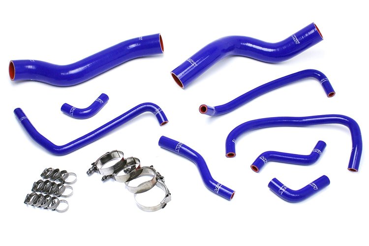 57-1503-BLUE Coolant Hose Kit, High-Temp 3-Ply Reinforced Silicone, Replace Rubber Radiator Heater Coolant Hoses