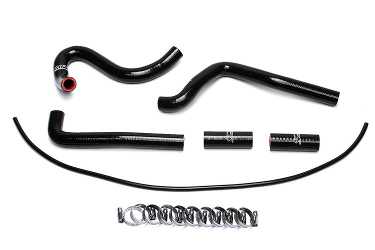 57-1505-BLK Radiator Hose Kit, High-Temp 3-Ply Reinforced Silicone, Replace OEM Rubber Radiator Coolant Hoses