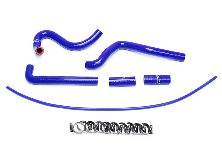 57-1505-BLUE Radiator Hose Kit, High-Temp 3-Ply Reinforced Silicone, Replace OEM Rubber Radiator Coolant Hoses