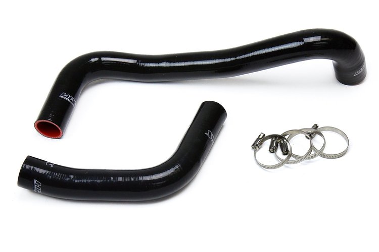 57-1522-BLK Radiator Hose Kit, High-Temp 3-Ply Reinforced Silicone, Replace OEM Rubber Radiator Coolant Hoses