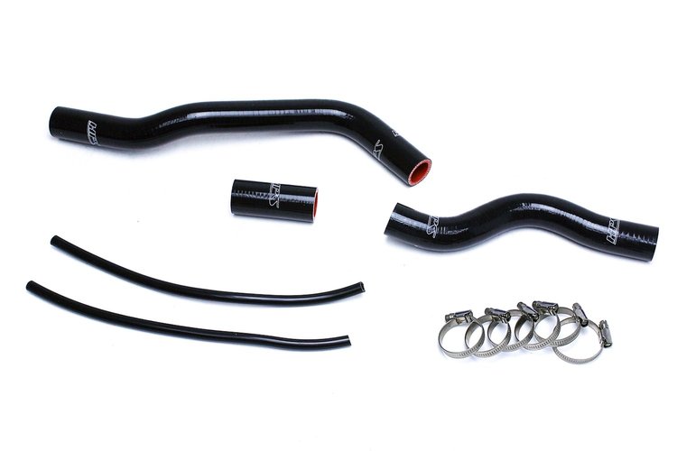 57-1525-BLK Radiator Hose Kit, High-Temp 3-Ply Reinforced Silicone, Replace OEM Rubber Radiator Coolant Hoses