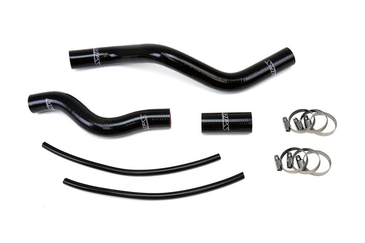 57-1526-BLK Radiator Hose Kit, High-Temp 3-Ply Reinforced Silicone, Replace OEM Rubber Radiator Coolant Hoses