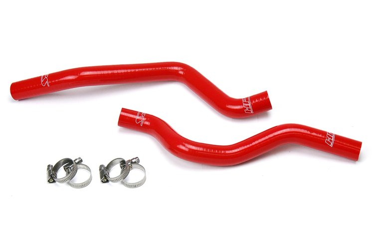 57-1529-RED Heater Hose Kit, High-Temp 3-Ply Reinforced Silicone, Replace OEM Rubber Heater Coolant Hoses