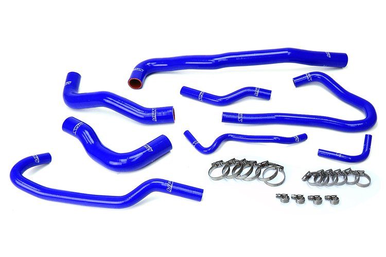 57-1546-BLUE Coolant Hose Kit, High-Temp 3-Ply Reinforced Silicone, Replace Stock Radiator Heater Coolant Hoses