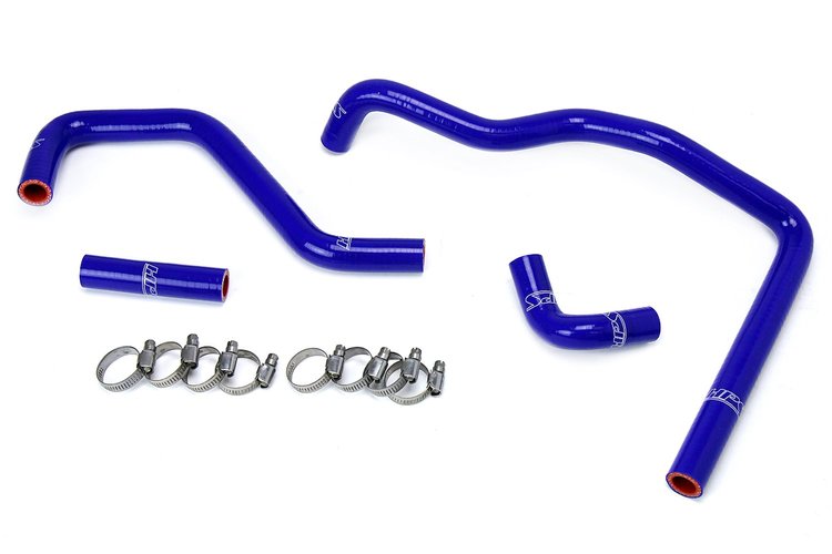 57-1587-BLUE Heater Hose Kit, High-Temp 3-Ply Reinforced Silicone, Replace OEM Rubber Heater Coolant Hoses
