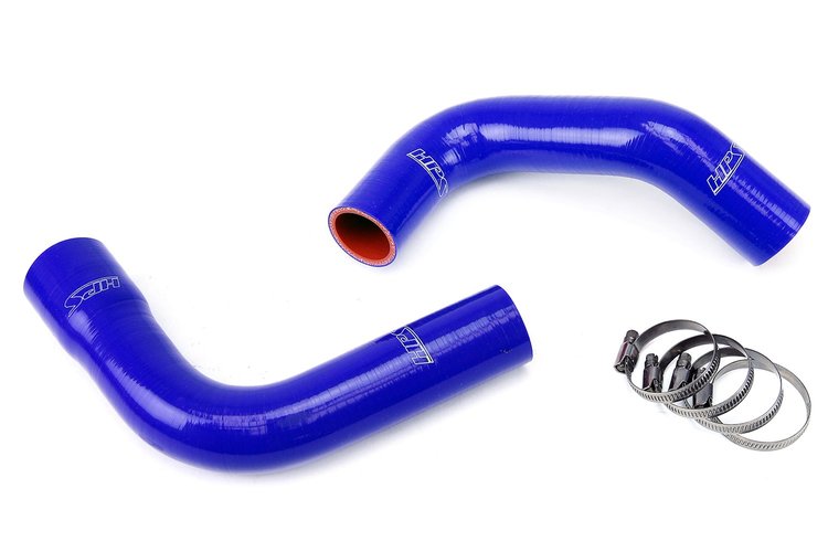 57-1588-BLUE Radiator Hose Kit, High-Temp 3-Ply Reinforced Silicone, Replace OEM Rubber Radiator Coolant Hoses