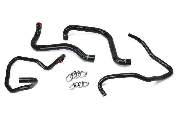 57-1589-BLK Coolant Hose Kit, High-Temp 3-Ply Reinforced Silicone, Replace Rubber Radiator Heater Coolant Hoses