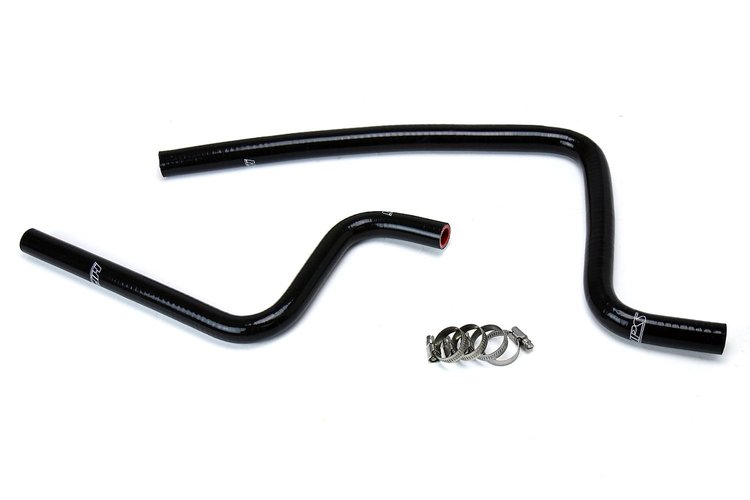 57-1590-BLK Heater Hose Kit, High-Temp 3-Ply Reinforced Silicone, Replace OEM Rubber Heater Coolant Hoses