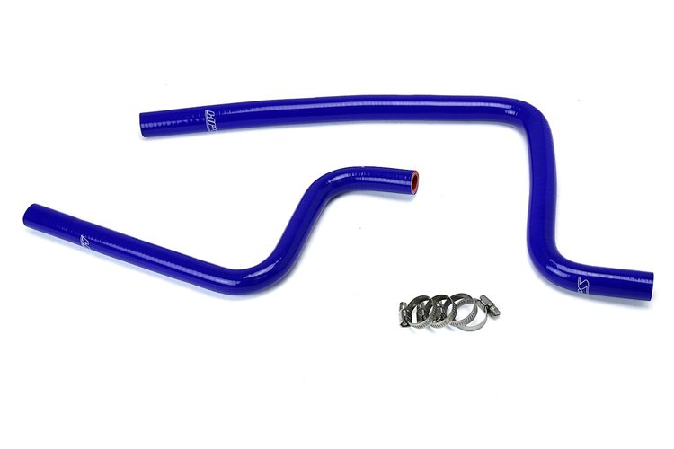 57-1590-BLUE Heater Hose Kit, High-Temp 3-Ply Reinforced Silicone, Replace OEM Rubber Heater Coolant Hoses