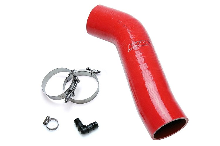 57-1592-RED Silicone Air Intake, Dyno Proven +5.9 HP, +5.5 TQ, High Air Flow, Better Throttle Response