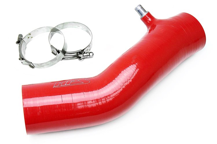 57-1600-RED Silicone Air Intake, Dyno Proven +11.4 HP, +13.9 TQ, High Air Flow, Better Throttle Response
