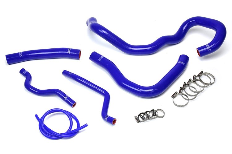57-1609-BLUE Coolant Hose Kit, High-Temp 3-Ply Reinforced Silicone, Replace Rubber Radiator Heater Coolant Hoses