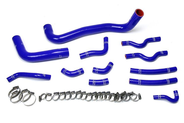 57-1610-BLUE Radiator and Heater Hose Kit, 3-Ply Reinforced Silicone, Replaces Rubber Radiator & Heater Hoses