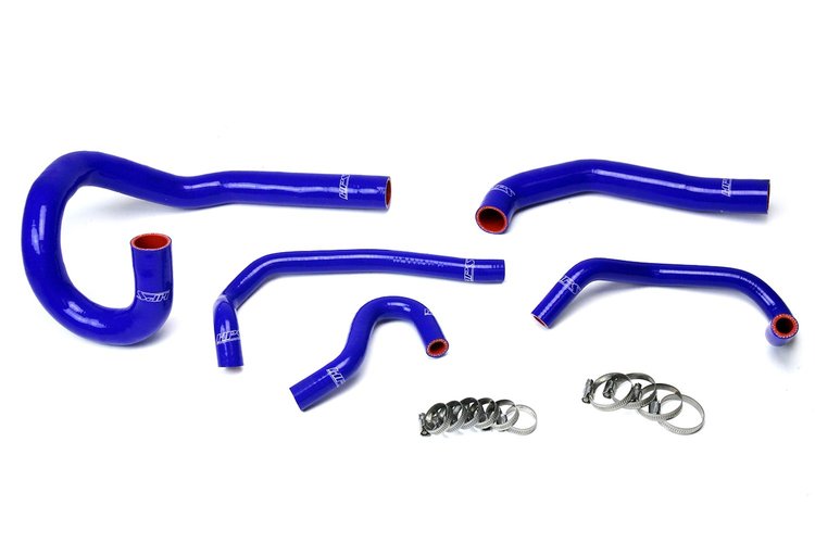 57-1612-BLUE Coolant Hose Kit, High-Temp 3-Ply Reinforced Silicone, Replace Rubber Radiator Heater Coolant Hoses