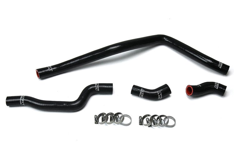 57-1615-BLK Radiator Hose Kit, High-Temp 3-Ply Reinforced Silicone, Replace OEM Rubber Radiator Coolant Hoses