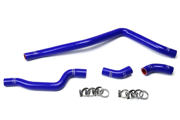 57-1615-BLUE Radiator Hose Kit, High-Temp 3-Ply Reinforced Silicone, Replace OEM Rubber Radiator Coolant Hoses