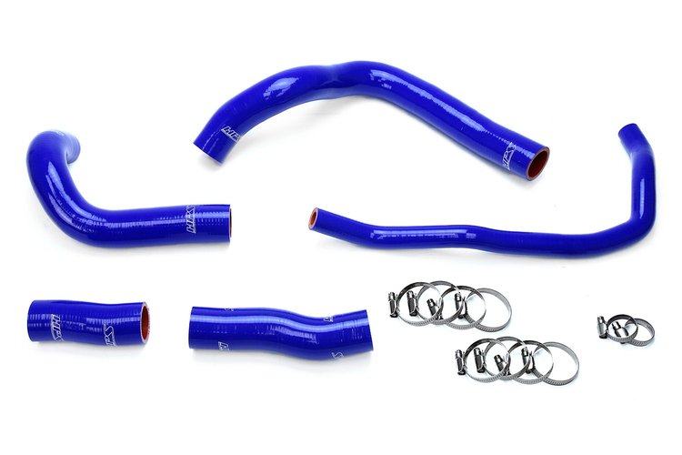57-1633-BLUE Radiator Hose Kit, High-Temp 3-Ply Reinforced Silicone, Replace OEM Rubber Radiator Coolant Hoses