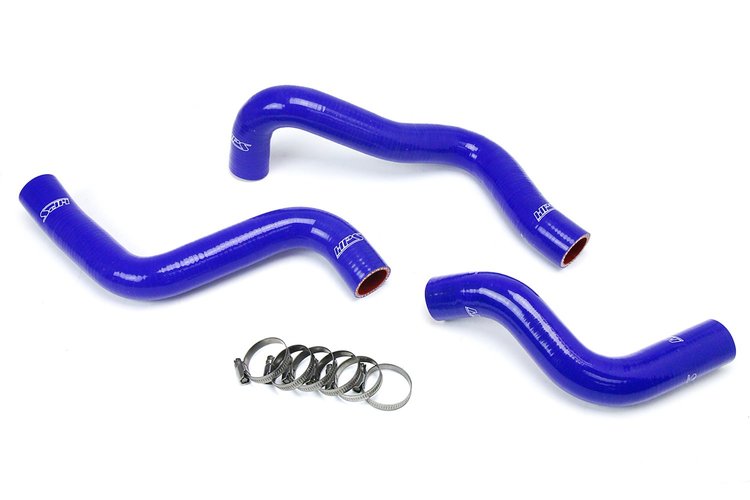 57-1634-BLUE Radiator Hose Kit, High-Temp 3-Ply Reinforced Silicone, Replace OEM Rubber Radiator Coolant Hoses