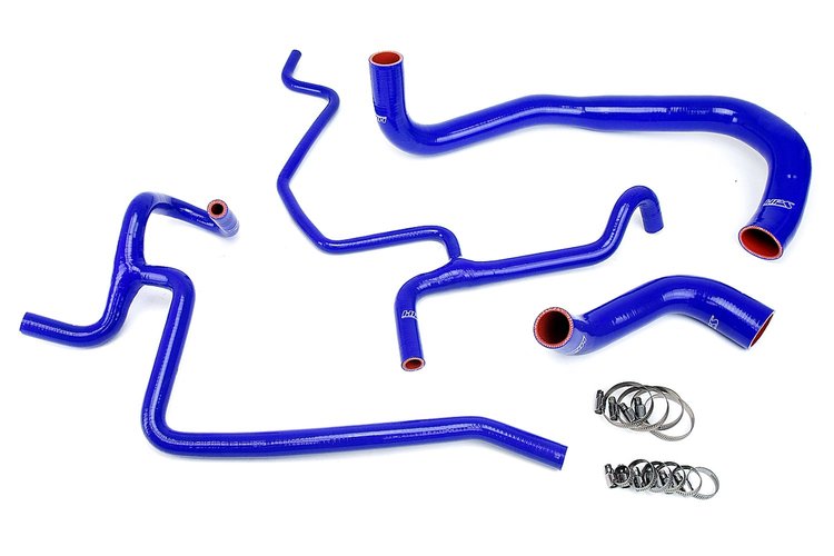 57-1645-BLUE Coolant Hose Kit, High-Temp 3-Ply Reinforced Silicone, Replace Rubber Radiator Heater Coolant Hoses