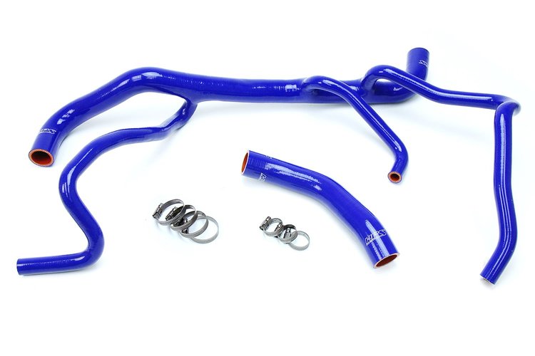 57-1664-BLUE Radiator Hose Kit, High-Temp 3-Ply Reinforced Silicone, Replace OEM Rubber Radiator Coolant Hoses